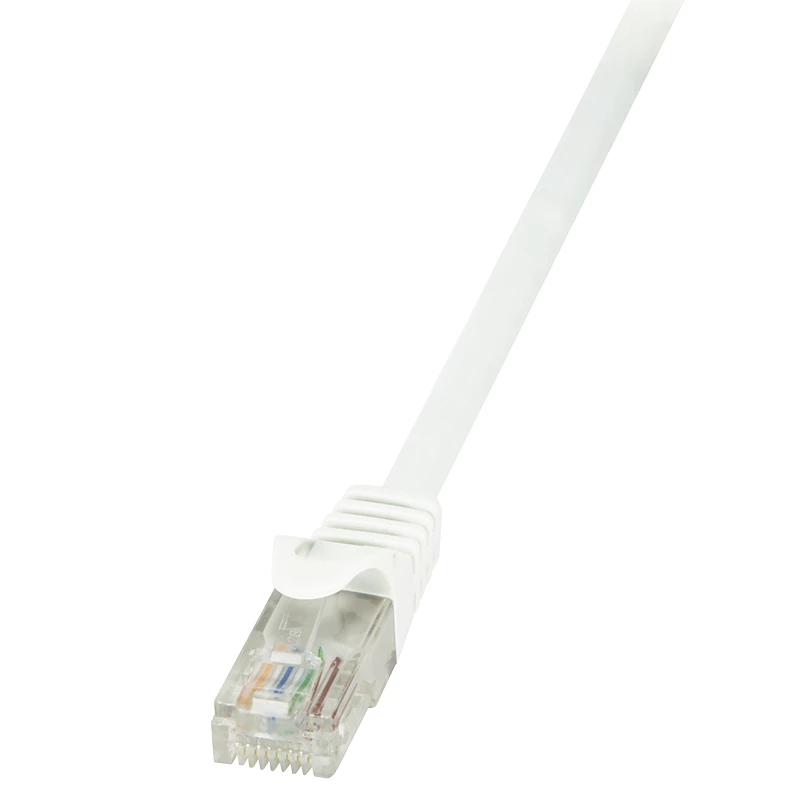 LogiLink EconLine Cavo patch Cat.6 U/UTP, RJ45, 1,5 m, Bianco