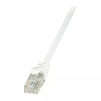 LogiLink EconLine Cavo patch Cat.6 U/UTP, RJ45, 1,5 m, Bianco