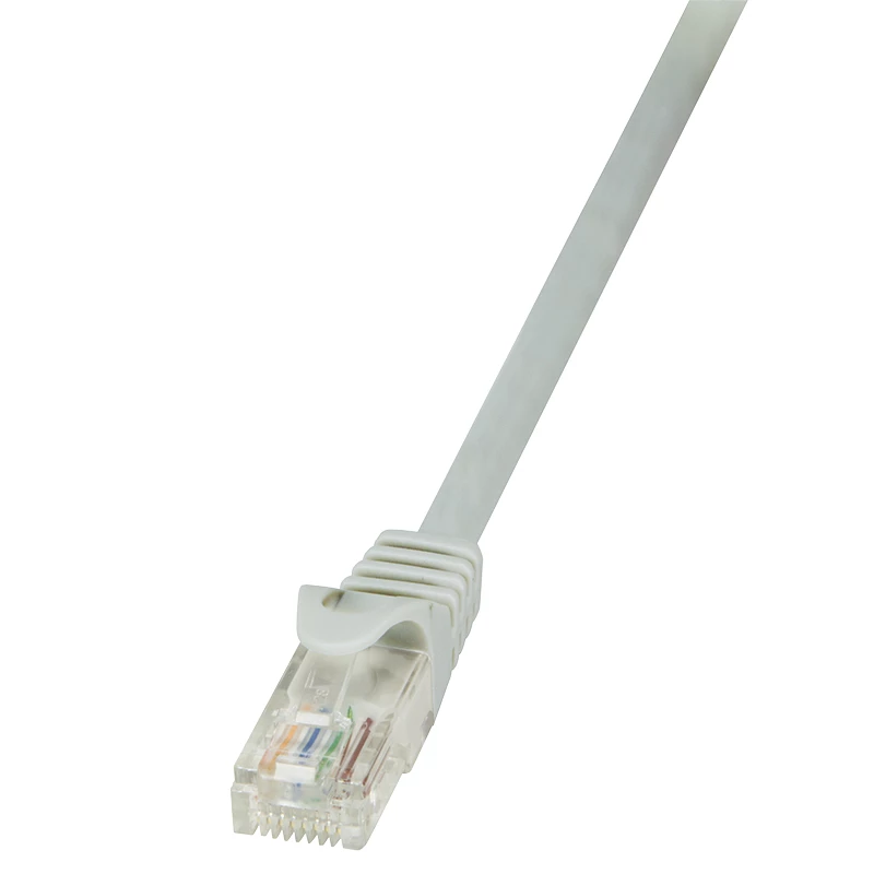 LogiLink EconLine Cat.6 U/UTP RJ45 cavo patch – 1m, grigio (CP2032U)