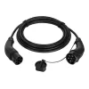 LogiLink cavo di ricarica per auto elettriche Type 2, 11 kW, 3 fasi, 20 A, 10 m, nero