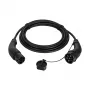 LogiLink cavo di ricarica per auto elettriche Type 2, 11 kW, 3 fasi, 20 A, 10 m, nero