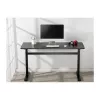 LogiLink EO0027 scrivania regolabile in altezza con piano, 140 × 60 cm, nero
