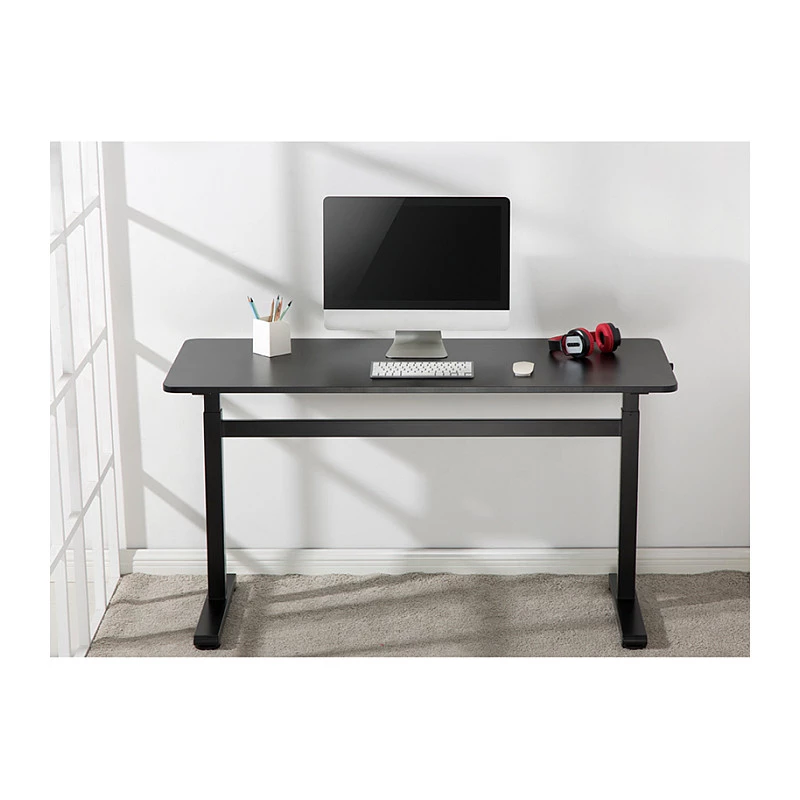 LogiLink EO0027 scrivania regolabile in altezza con piano, 140 × 60 cm, nero