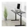LogiLink EO0027 scrivania regolabile in altezza con piano, 140 × 60 cm, nero