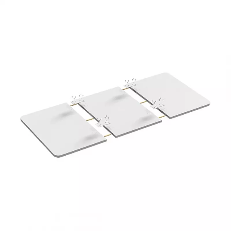 LOGILINK EO0038 piano del tavolo, 3 pezzi, 1200x600mm, bianco