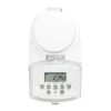 LOGILINK ET0008 Timer digitale da esterno - IP44, 10 programmi ON/OFF, 16A/3680W, Schuko (tipo F), nero/grigio