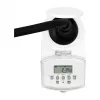 LOGILINK ET0008 Timer digitale da esterno - IP44, 10 programmi ON/OFF, 16A/3680W, Schuko (tipo F), nero/grigio