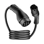 LogiLink EVC0125 Cavo di ricarica Tipo 2 per auto elettriche - 11 kW, 3 fasi, 20 A, 7,5 m, nero con borsa