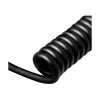 LogiLink EVC0128 cavo a spirale Type 2 per ricarica auto elettrica, 11kW, 3 fasi, 20A, 5m, nero con custodia