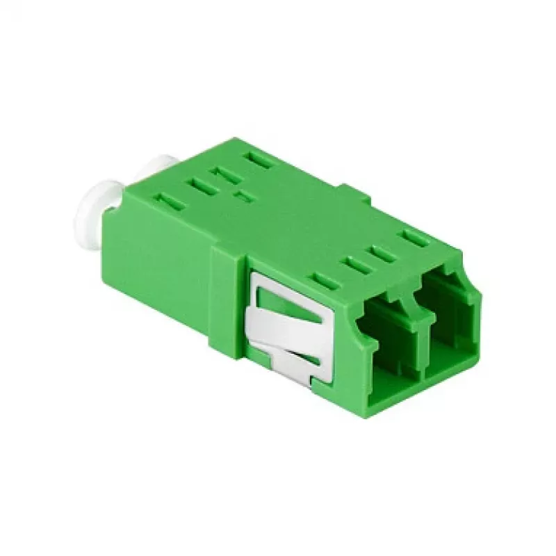 LogiLink FA03LC5 adattatore in fibra ottica LC duplex, senza flangia, verde – 12 pezzi