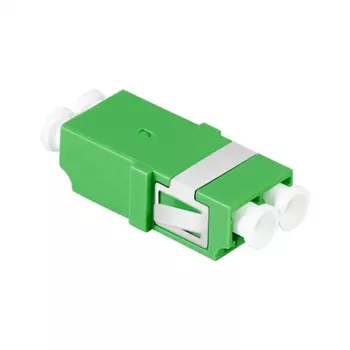 LogiLink FA03LC5 adattatore in fibra ottica LC duplex, senza flangia, verde – 12 pezzi