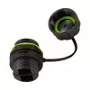 LOGILINK FA05SD2 Connettore SC duplex in fibra ottica per esterni con pressacavo e tappo parapolvere