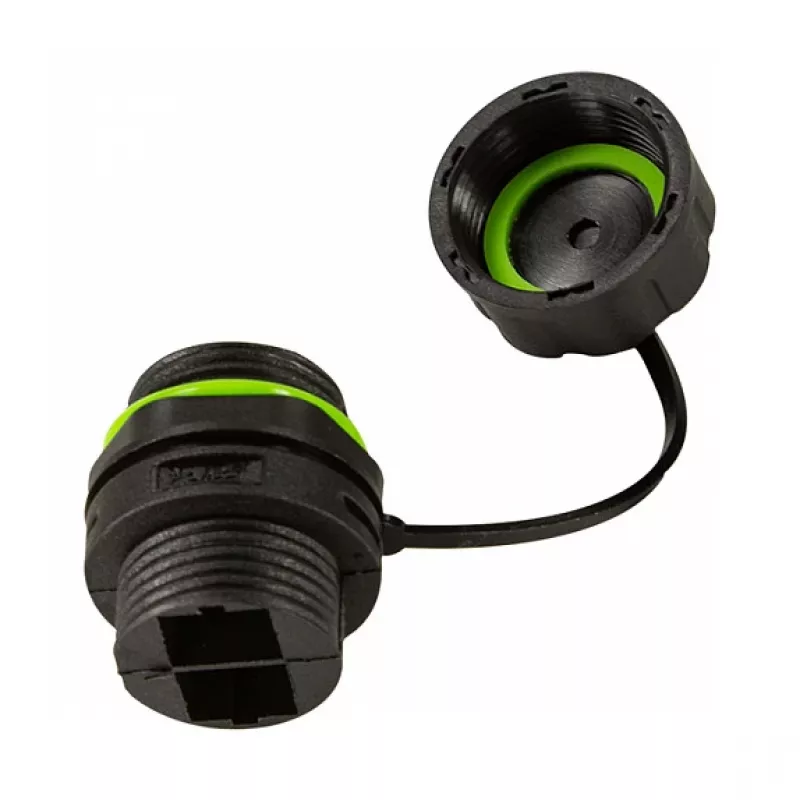 LOGILINK FA05SD2 Connettore SC duplex in fibra ottica per esterni con pressacavo e tappo parapolvere