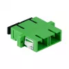 LogiLink Adattatore in fibra SC duplex, 12 pezzi, con flangia, verde