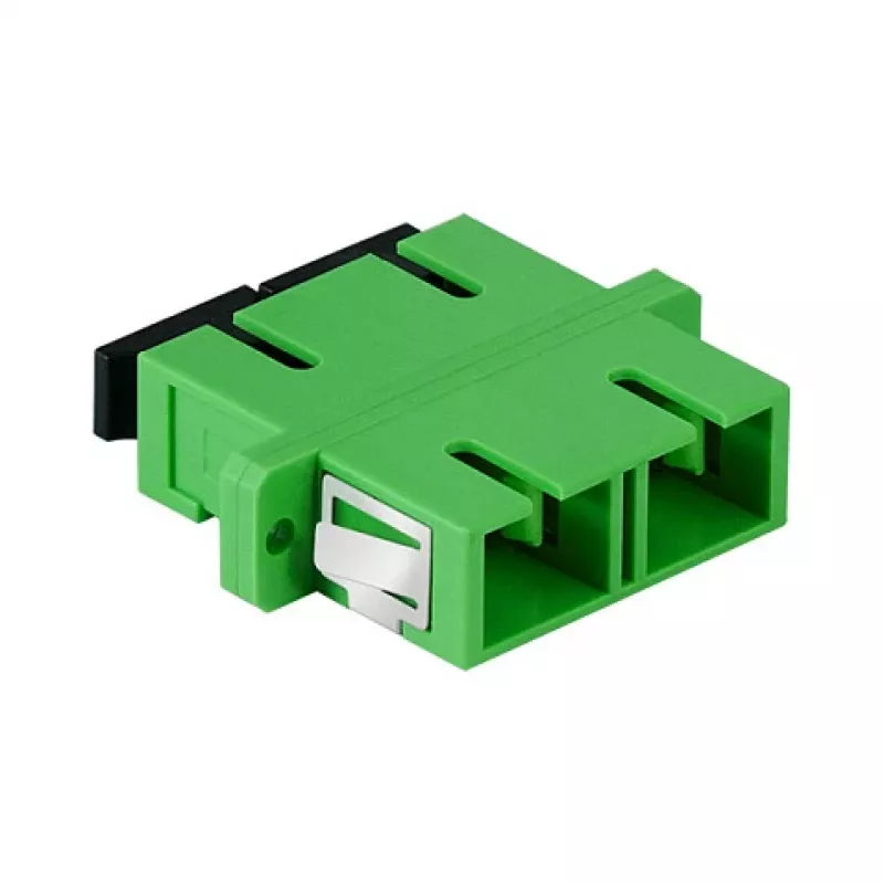 LogiLink Adattatore in fibra SC duplex, 12 pezzi, con flangia, verde