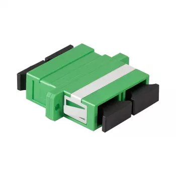 LogiLink Adattatore in fibra SC duplex, 12 pezzi, con flangia, verde