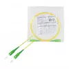 LogiLink Cavo patch in fibra ottica – simplex, OS2 SM G.657.A2, SC/APC su SC/APC, 1 m, giallo