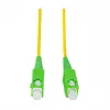 LogiLink Cavo patch in fibra ottica – simplex, OS2 SM G.657.A2, SC/APC su SC/APC, 1 m, giallo