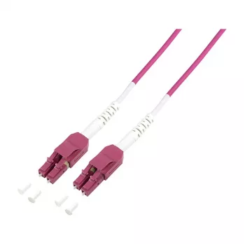 Logilink Cavo patch in fibra uniboot OM4 LC-LC 2,0m aqua