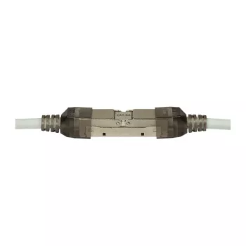 LogiLink connettore RJ45 da campo Cat.6A STP 10G, IDC senza attrezzi, pressofusione di zinco, AWG 22-26, argento