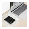 LogiLink ID0212 Tastierino numerico wireless, 28 tasti, Bluetooth 5.0, Space Grey