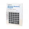 LogiLink ID0212 Tastierino numerico wireless, 28 tasti, Bluetooth 5.0, Space Grey