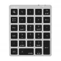 LogiLink ID0212 Tastierino numerico wireless, 28 tasti, Bluetooth 5.0, Space Grey