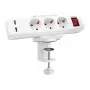 LogiLink KAB0067 Organizzatore di cavi da tavolo con morsetto