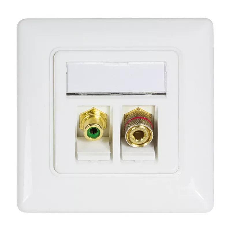 LogiLink Modulo keystone con dado filettato, nero