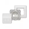 LogiLink Copertura keystone per 2 moduli, sporgente, UP/50, bianco puro