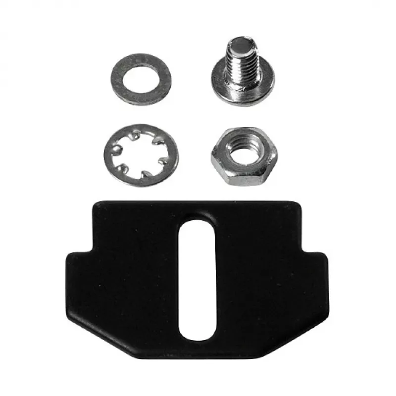 Logilink inserto a pavimento keystone per 3 x 3 moduli keystone, nero