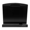 LOGILINK LC902GE console KVM con schermo LCD 19 pollici, VGA, tastiera tedesca