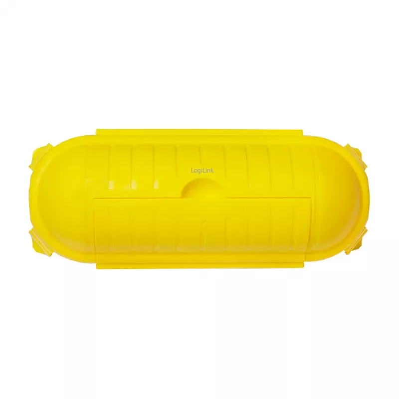 LogiLink LPS217 scatola di protezione per cavi da esterno, IP44, gialla