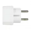 LogiLink LPS218 Adattatore per presa europea con 2 prese, bianco