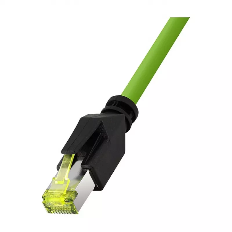 LOGILINK Cavo patch industriale M12 CAT6A, PUR, M12 codifica X a RJ45, 0,25 m