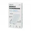 Logilink Power Bank mobile, LiPo, 10000 mAh, USB-C in/out, Bianco