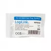 LogiLink connettore modulare RJ45 Cat.6A, UTP, senza attrezzi, bianco