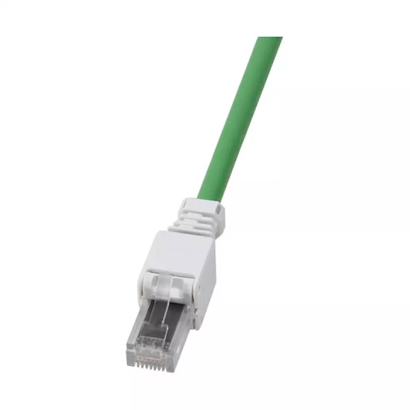 LogiLink connettore modulare RJ45 Cat.6A, UTP, senza attrezzi, bianco
