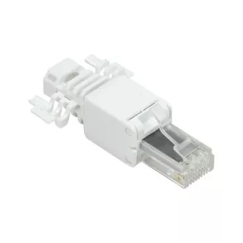 LogiLink connettore modulare RJ45 Cat.6A, UTP, senza attrezzi, bianco