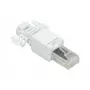 LogiLink connettore modulare RJ45 Cat.6A, UTP, senza attrezzi, bianco