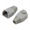 LogiLink gommino per connettore RJ45 modulare 6,5 mm grigio, 50 pz