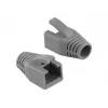 Boccole antistrappo RJ45 LogiLink MP0035, grigie, confezione da 50