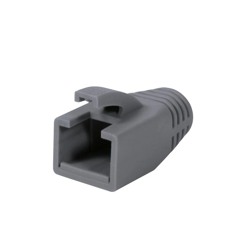 Boccole antistrappo RJ45 LogiLink MP0035, grigie, confezione da 50