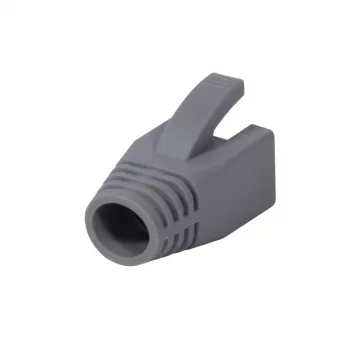 Boccole antistrappo RJ45 LogiLink MP0035, grigie, confezione da 50