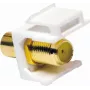 LogiLink NK0026 Adattatore da presa RCA a presa F, giallo