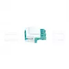 LogiLink NK0031 adattatore in fibra ottica Keystone LC-Duplex multimodale OM3/OM4, aqua