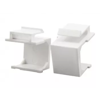 LogiLink NK0090 tappo cieco keystone, bianco, 10 pezzi