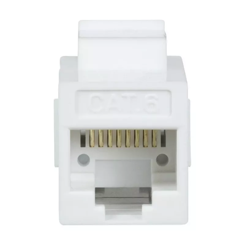 LogiLink NK4012W Frutto keystone Cat.6 UTP, 2x RJ45, bianco