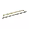 LogiLink NK4039 patch panel keystone, 24 porte, 0,5HE, schermato, grigio - montaggio rack 19 pollici