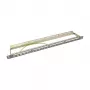 LogiLink NK4039 patch panel keystone, 24 porte, 0,5HE, schermato, grigio - montaggio rack 19 pollici